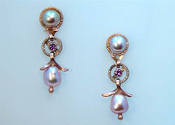 Czarina Pearl Earrings