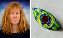 Susan Mannion plus enameled artwork